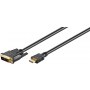 Goobay | MMK 630-0200 G | Male | 18+1 pin digital DVI (Single-Link) | Male | 19 pin HDMI Type A | 2 m - 2